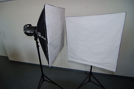 Two soft boxes