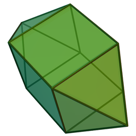 Verlengde vierkante bipiramide