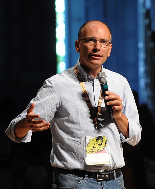 Letta during a convention of his 360 Association in 2012