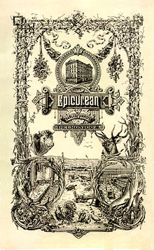 frontispiece of the Epicurean