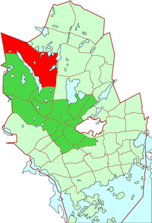 <span class="mw-page-title-main">Nuuksio</span> District of Espoo in Finland