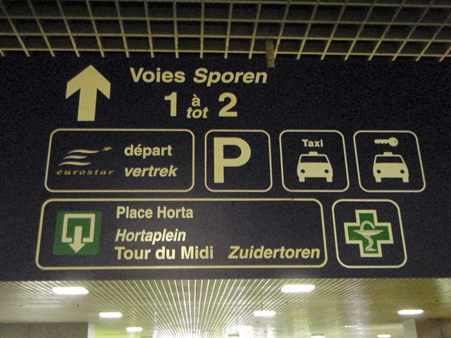 Eurostar departure information – Brussels