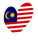 File:Eurovision Song Contest heart Malaysia white.svg