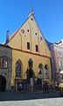 Entrance to Great Guild Hall in Tallinn old town