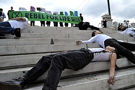 Manifestation à Athènes (Grèce)