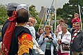 Défilé du cercle celtique de Combrit lors de la Fête des brodeuses à Pont-l'Abbé le 13 juillet 2014 7