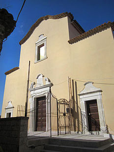 Facciata chiesa madre di San Pietro in Vincoli di Castellino del Biferno