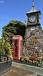 Aberdour, High Street, K6 Telephone Kiosk At Clock Tower