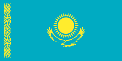 flagge fan Kazachstan