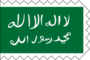 Flag of the Idrisid Emirate of Asir (1909-1927).svg