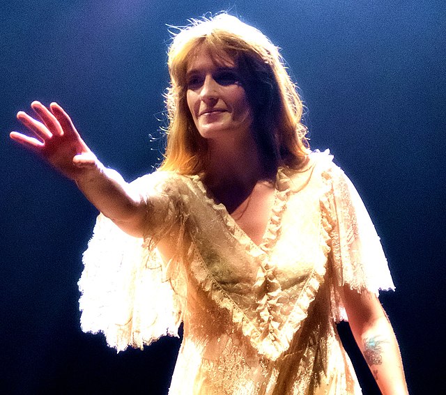 Welch performing live at KeyArena in Seattle, Washington during the High as Hope Tour, 2018