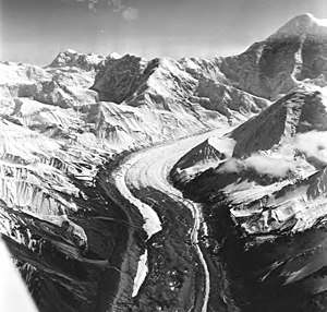 Foraker-Gletscher im August 1969