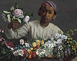 Black Woman with Peonies, 1870, National Gallery of Art