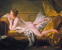 François Boucher: „Ruhendes Mädchen“