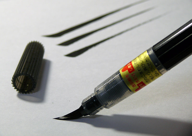 Pentel Pocket Brush Pen Vs Pentel Fude Brush Pen Comparison & Review