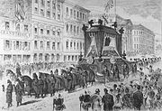 Funeral procession of George-Étienne Cartier