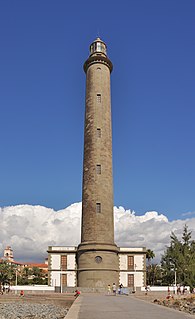 Maspalomas lighthouse lighthouse in Spain