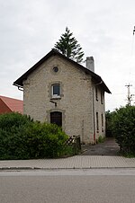 Miniatuur voor Bestand:Gallmersgarten, Steinach bei Rothenburg ob der Tauber, Bahnhofstraße 19, 001.jpg