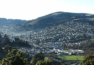 Opoho Suburb of Dunedin, New Zealand