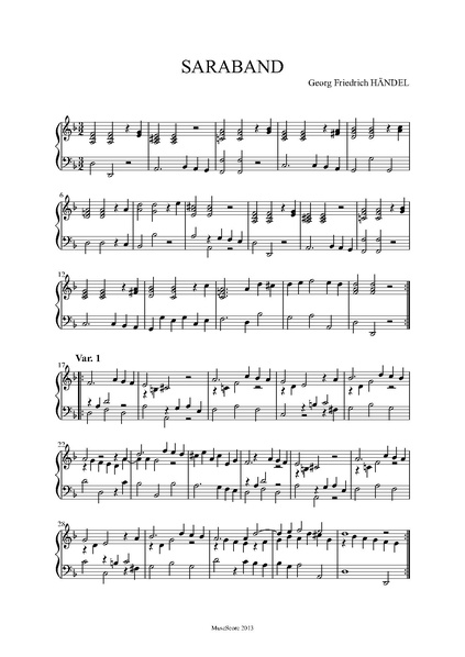 Fichier:Georg Friedrich Händel Sarabande.pdf