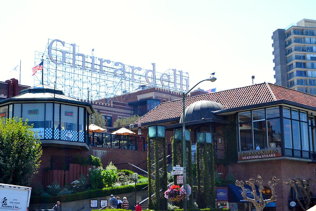 Ghirardelli Square Sign