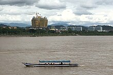 The Golden Triangle Special Economic Zone by the banks of the Mekong River Golden Triangle Special Economic Zone 10.jpg