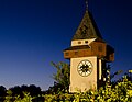 English: Graz Schloßberg Clock Tower in Minimundus (Klagenfurt) Deutsch: Grazer Schloßberg mit Uhrturm im Minimundus (Klagenfurt)