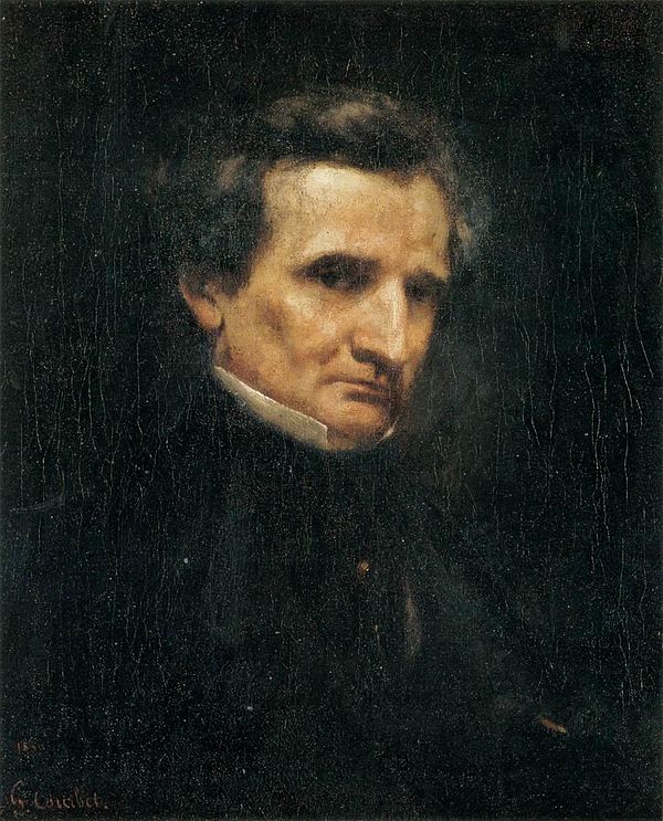 Berlioz portrayed in 1850