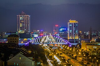 Haiphong City in Vietnam