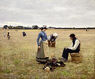 Op het veld, 1887