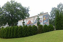 "Breakthrough" HPIM4287 Berlin wall recreated at Fulton, USA.jpg