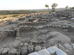 מבט אל אזור המגורים בצד המזרחי