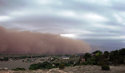 Resulta ng larawan para sa Haboob dust storm, Ransom Canyon, Texas, June 18,2009