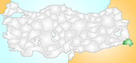 Hakkari Turkey Provinces locator.jpg
