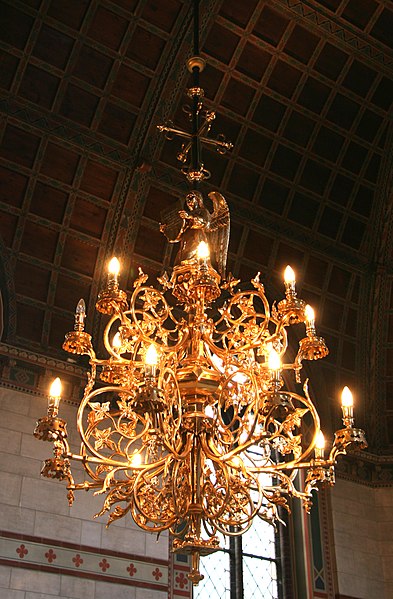 File:Hellig Kors Kirke Copenhagen chandelier.jpg