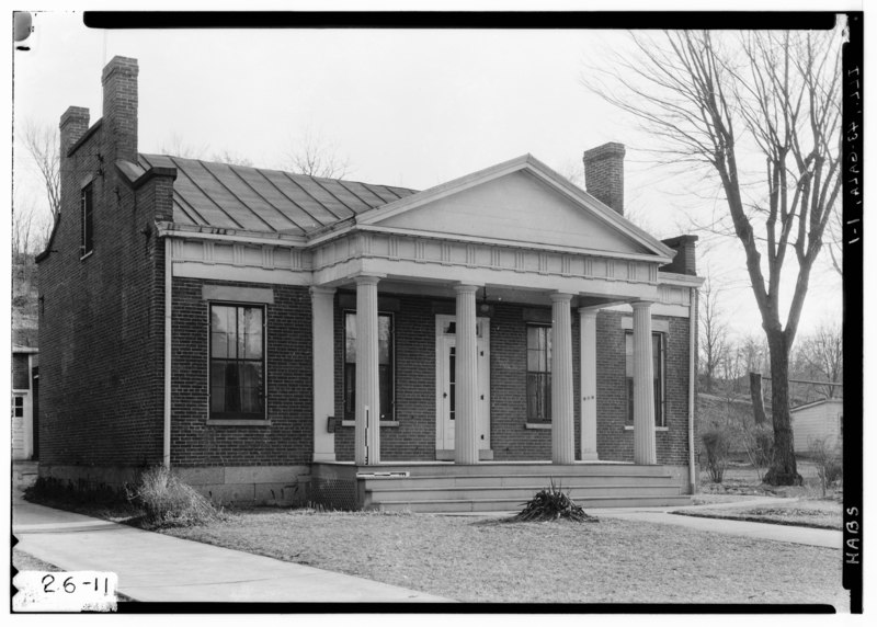 File:Historic American Buildings Survey Chester Hart, Photographer Feb. 1, 1934 VIEW FROM NORTHWEST - Joseph Hoge House, 512 Park Avenue, Galena, Jo Daviess County, IL HABS ILL,43-GALA,1-1.tif