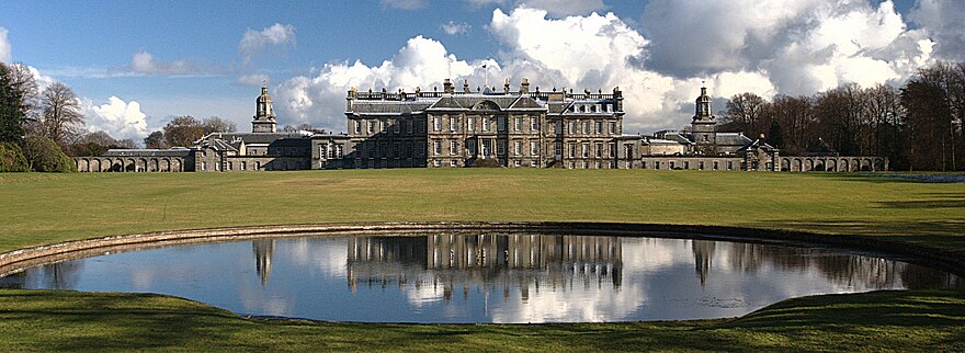 Hopetoun House, designed and built by William Adam Hopetoun house.jpg