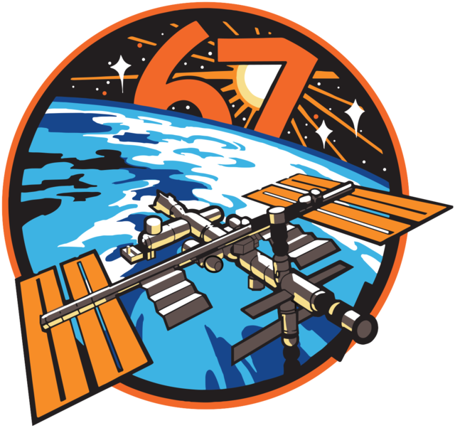 Description de l'image ISS Expedition 67 Patch.png.