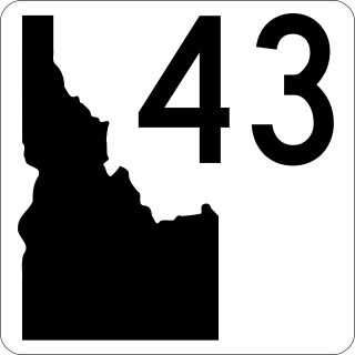 <span class="mw-page-title-main">Idaho State Highway 43</span> State highway located in Bonneville County, Idaho