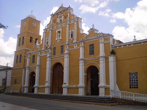 Nuestra Señora de La Candelaria Church, established by the Spanish colonists in the 18th century in Turmero, Aragua State