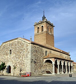 Vista de la iglesia de San Juan Bautista