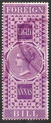 India India 1861 8A Foreign Bill Stamp.jpg