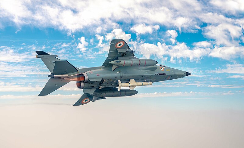 File:Indian Air Force Sepecat Jaguar with Harpoon Anti-ship missile.jpg