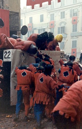 <span class="mw-page-title-main">Carnival of Ivrea</span> Food fight festival in Ivrea, Italy