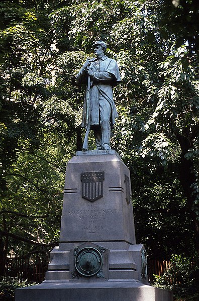 7th Regiment Monument, Central Park, New York City