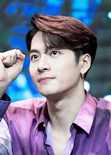 Jackson Wang bei einer Fansigning-Veranstaltung in Yeouido, 25. Mai 2019 02.jpg