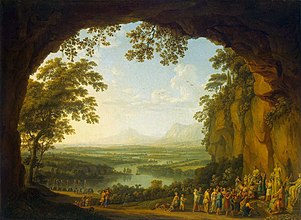 Landschaft mit einem alten Fest (1781)