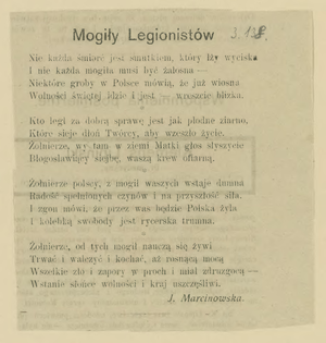 Jadwiga Marcinowska - Mogiły Legionistów.png