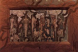 Jan Toorop, La Kanto de la Tempo (1893).