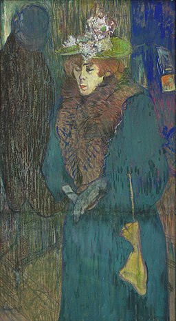 Jane Avril by Henri de Toulouse-Lautrec 1892